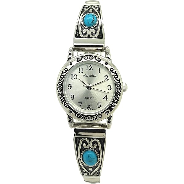 Amazon.com: Blekon Stone Studded Watch for Women, 22mm Case